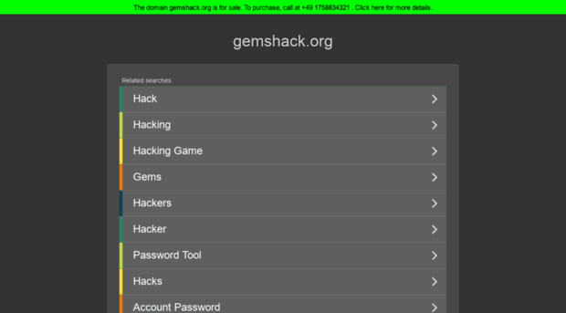 gemshack.org