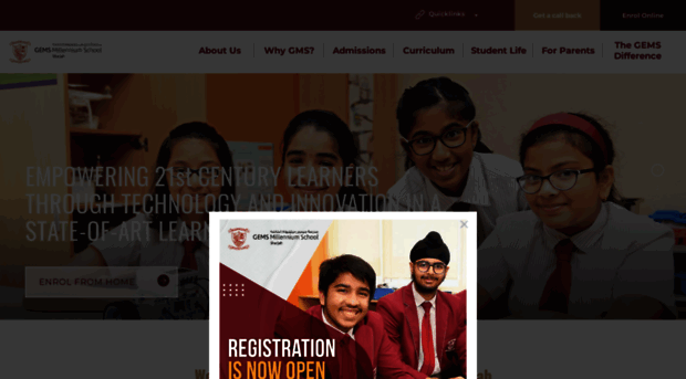 gemsmillenniumschool-sharjah.com