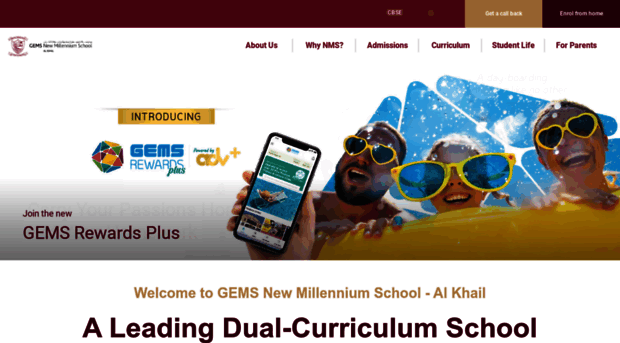 gemsnewmillenniumschool-alkhail.com