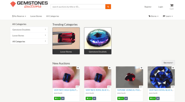 gemstonesauctions.com