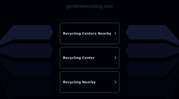 gemtextrecycling.com