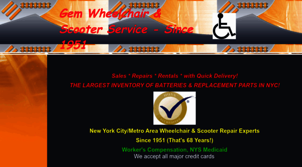 gemwheelchairservice.com