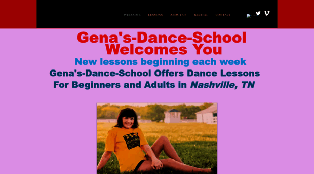 genas-dance-school.com