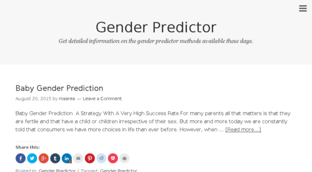 genderpredictor.info