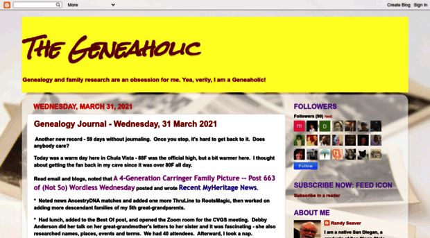geneaholic.com