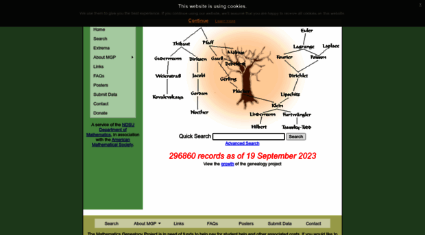 genealogy.math.ndsu.nodak.edu