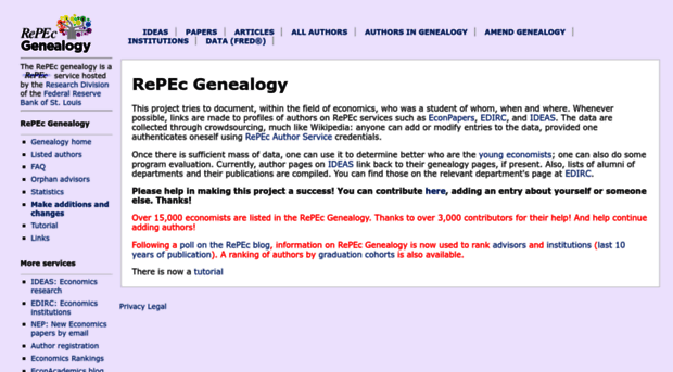 genealogy.repec.org