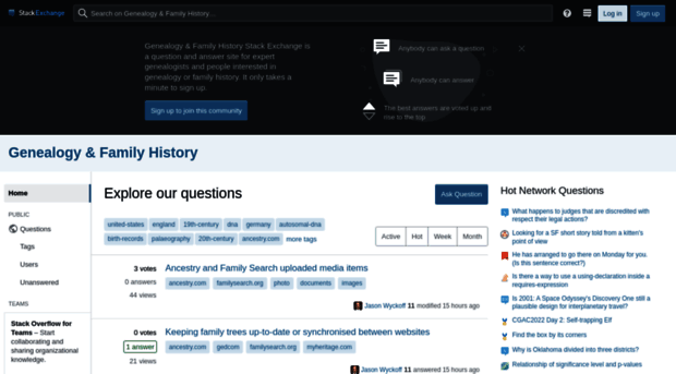 genealogy.stackexchange.com