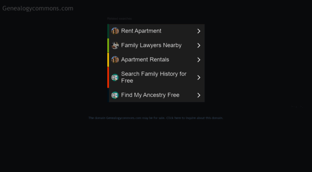 genealogycommons.com