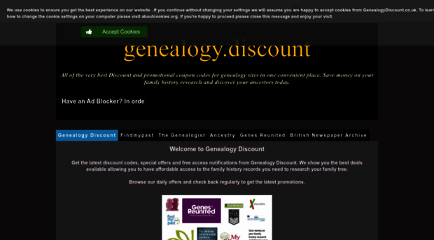 genealogydiscount.co.uk