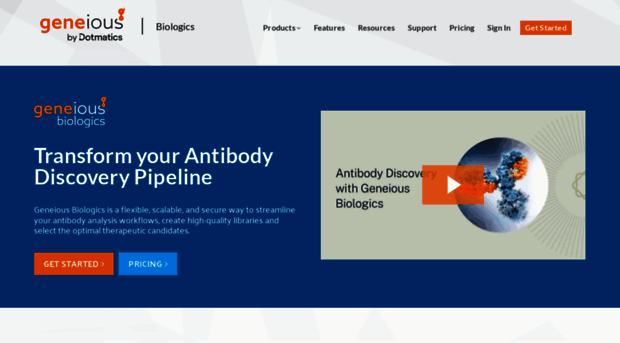 geneiousbiologics.com