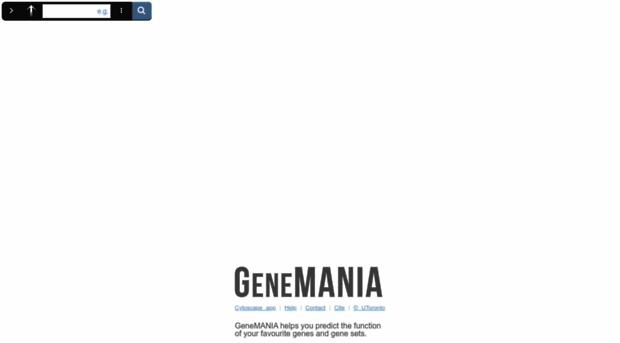 genemania.org