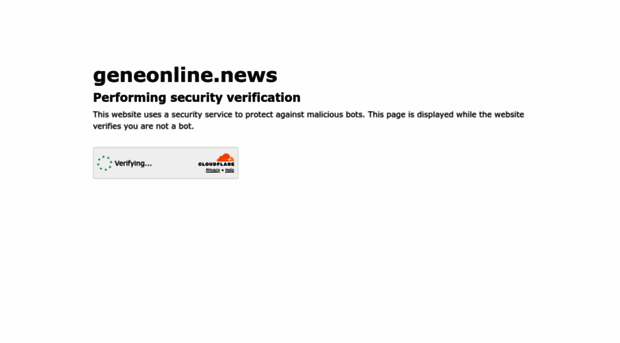 geneonline.news