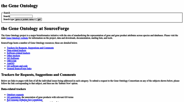 geneontology.sf.net