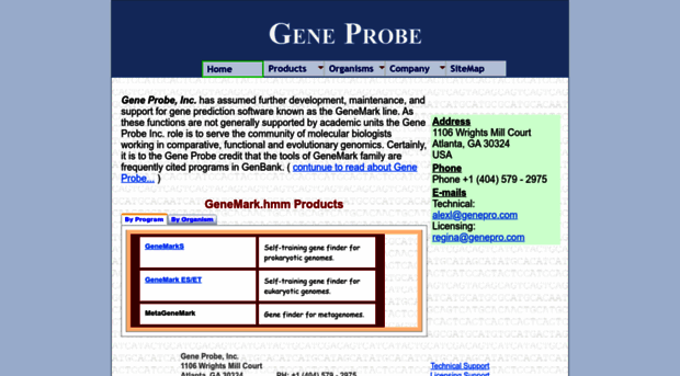 geneprobe.net