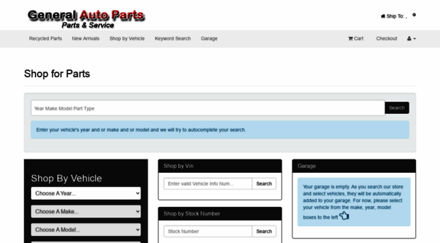 general-auto-parts.autopartsearch.com