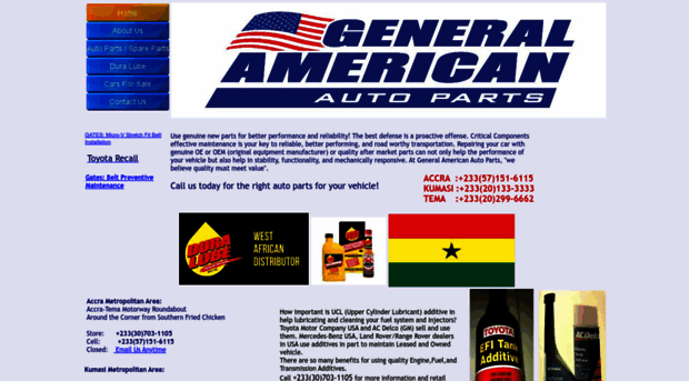 generalamericanautoparts.com