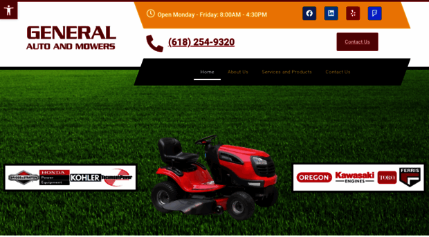 generalautoandmowers.com