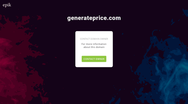 generateprice.com