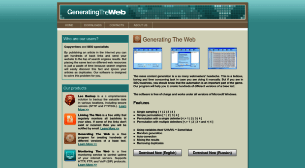 generating-the-web.com