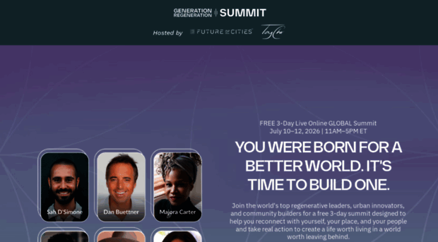 generationregenerationsummit.com