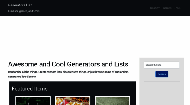 generatorslist.com