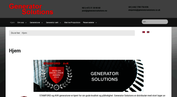 generatorsolutions.no