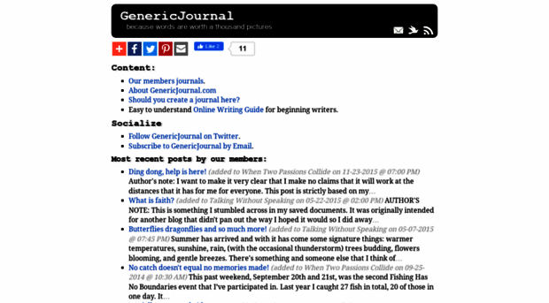 genericjournal.com