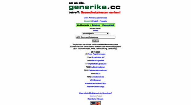 generika.oddb.org