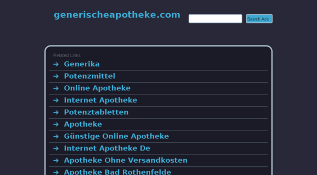 generischeapotheke.com