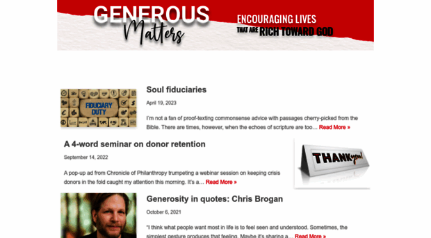 generousmatters.com