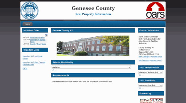 geneseecounty.oarsystem.com