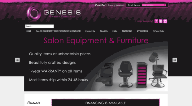 genesisbeautyco.com