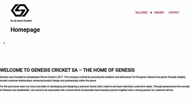 genesiscricketsa.co.za
