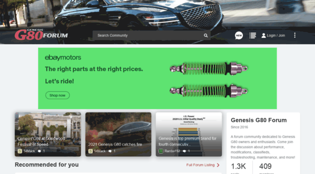 genesisg80forum.com