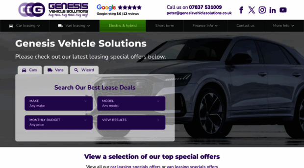 genesisvehiclesolutions.co.uk