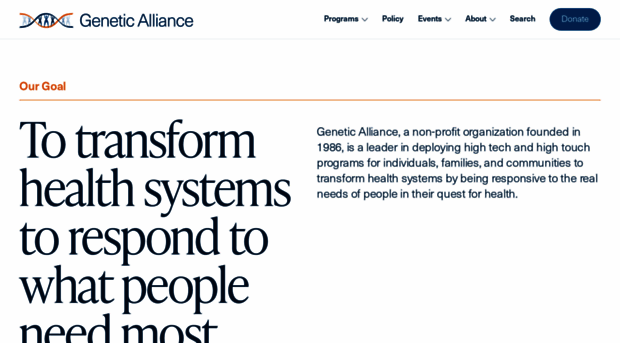 geneticalliance.org