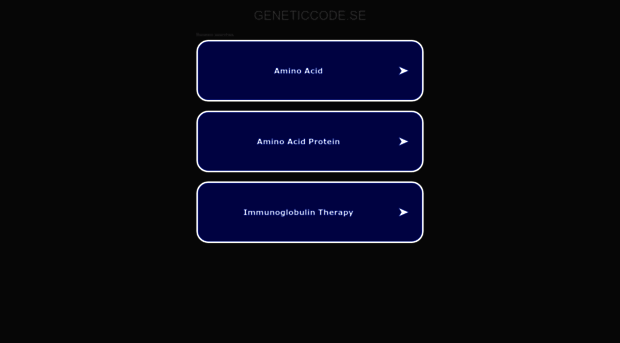 geneticcode.se