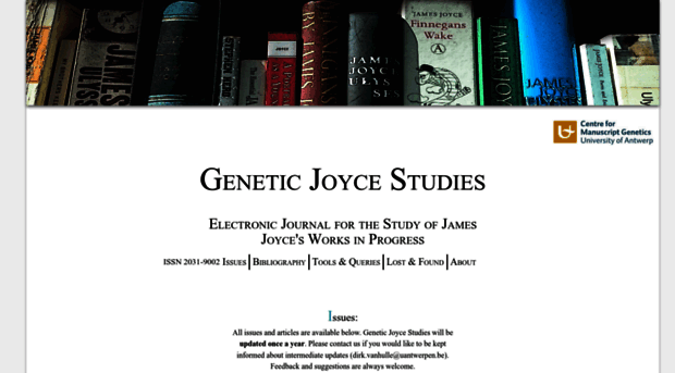 geneticjoycestudies.org