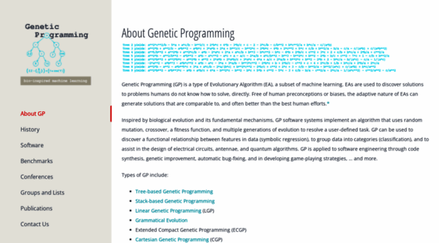 geneticprogramming.com