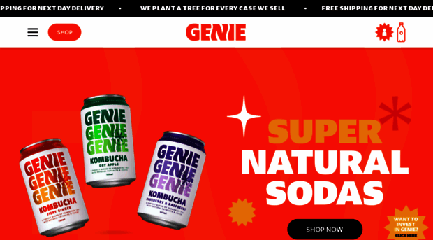 geniedrinks.co.uk