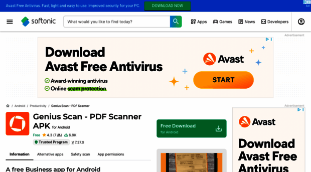 genius-scan-pdf-scanner.en.softonic.com