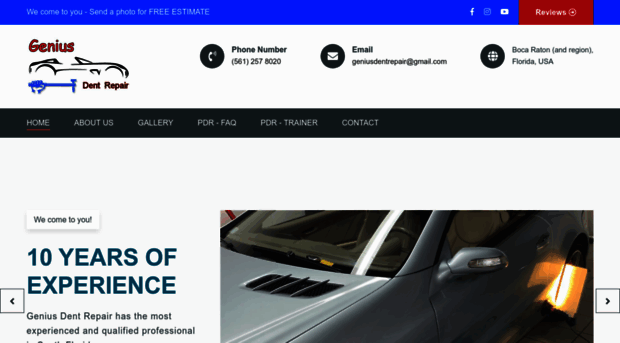 geniusdentrepair.com