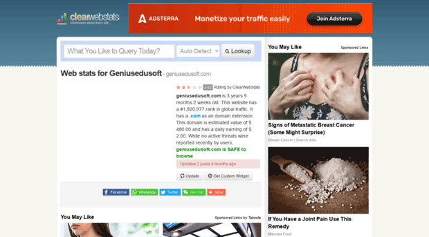 geniusedusoft.com.clearwebstats.com