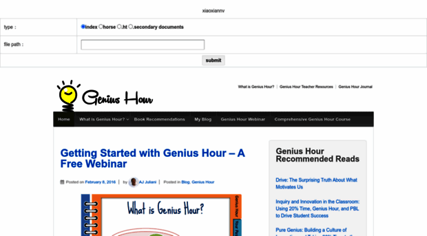 geniushour.com