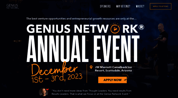 geniusnetworkevents.com