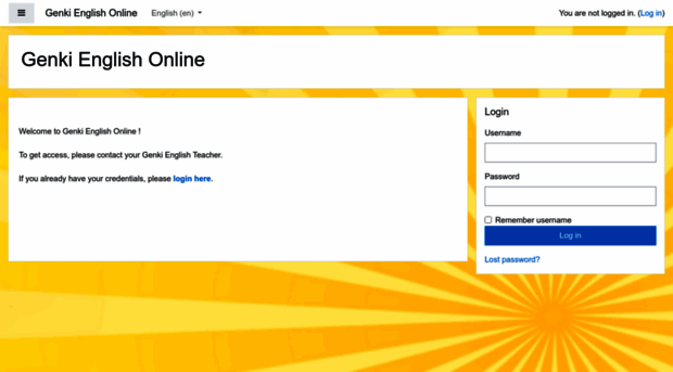 genkienglishonline.com