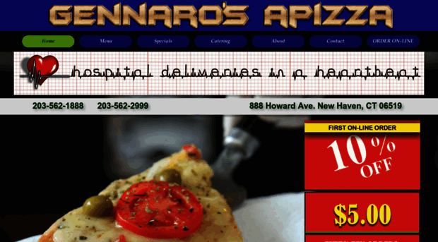 gennarospizzapasta.com