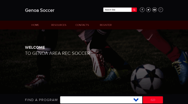 genoarecsoccer.org