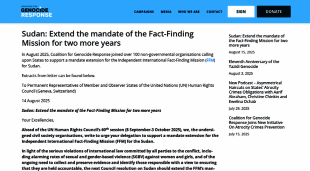 genocideresponse.org